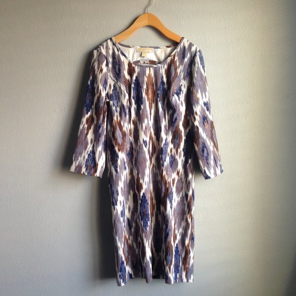 MICHAEL Michael Kors Dresses & Skirts - MICHAEL KORS Abstract Design Dress Sz 8 EUC